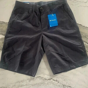 Columbia Men's 30 X 10 Dark Gray Cotton Outdoor Shorts Hiking Fishing New